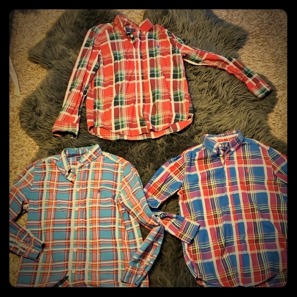 Boys RL Polo Button Down Shirt